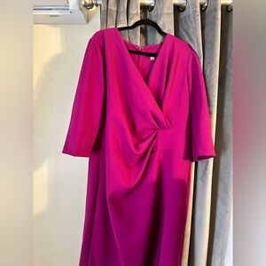 Hot pink dress only worn once